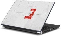 Rangeele Inkers Gym Is My Office Vinyl Laptop Decal 15.6   Laptop Accessories  (Rangeele Inkers)