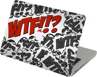 Swagsutra Swagsutra WTF! Laptop Skin/Decal For MacBook Air 13 Vinyl Laptop Decal 13   Laptop Accessories  (Swagsutra)