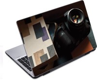 ezyPRNT Camera with Books (14 to 14.9 inch) Vinyl Laptop Decal 14   Laptop Accessories  (ezyPRNT)