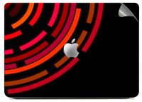 Swagsutra Semi Circle design SKIN/DECAL for Apple Macbook Air 11 Vinyl Laptop Decal 11   Laptop Accessories  (Swagsutra)
