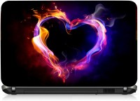 VI Collections LOVE FLAMES SIMBLE PVC Laptop Decal 15.6   Laptop Accessories  (VI Collections)