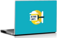 Seven Rays Beyond Limits Vinyl Laptop Decal 15.6   Laptop Accessories  (Seven Rays)