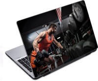 ezyPRNT Making Arms Strong Body Building (14 to 14.9 inch) Vinyl Laptop Decal 14   Laptop Accessories  (ezyPRNT)