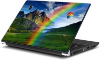 ezyPRNT Rainbow and Hot Balloon (15 to 15.6 inch) Vinyl Laptop Decal 15   Laptop Accessories  (ezyPRNT)