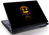 Theskinmantra Pumpkin Smile Vinyl Laptop Decal 15.6   Laptop Accessories  (Theskinmantra)