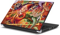ezyPRNT Beautiful Musical Expressions Music AT (15 to 15.6 inch) Vinyl Laptop Decal 15   Laptop Accessories  (ezyPRNT)