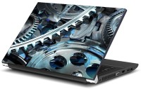 Dadlace Gear art Mechanic Vinyl Laptop Decal 17   Laptop Accessories  (Dadlace)
