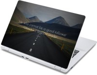 ezyPRNT Good follower, Good Leader Motivation Quote (13 to 13.9 inch) Vinyl Laptop Decal 13   Laptop Accessories  (ezyPRNT)