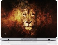 Finest Lion Face Effect Vinyl Laptop Decal 15.6   Laptop Accessories  (Finest)