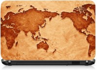 VI Collections WORLD MAP PVC Laptop Decal 15.6   Laptop Accessories  (VI Collections)