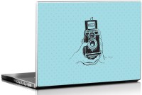 Seven Rays Vintage Camera Click Skin Vinyl Laptop Decal 15.6   Laptop Accessories  (Seven Rays)