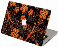 Theskinmantra Orange Tinge Macbook 3m Bubble Free Vinyl Laptop Decal 13.3   Laptop Accessories  (Theskinmantra)
