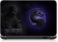 VI Collections DRAGON NINJA PRINTED VINYL Laptop Decal 15.5   Laptop Accessories  (VI Collections)