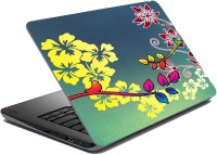 meSleep Floral LS-24-059 Vinyl Laptop Decal 15.6   Laptop Accessories  (meSleep)