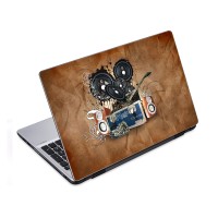 ezyPRNT Beautiful Musical Expressions Music S (14 to 14.9 inch) Vinyl Laptop Decal 14   Laptop Accessories  (ezyPRNT)