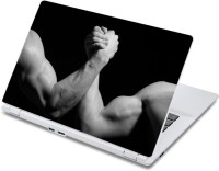 ezyPRNT Strong Arms (13 to 13.9 inch) Vinyl Laptop Decal 13   Laptop Accessories  (ezyPRNT)