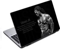 ezyPRNT Ulisses JR Quotation Body Building (14 to 14.9 inch) Vinyl Laptop Decal 14   Laptop Accessories  (ezyPRNT)