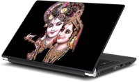 ezyPRNT Radha Krishna Flute (15 to 15.6 inch) Vinyl Laptop Decal 15   Laptop Accessories  (ezyPRNT)