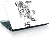 Shopmania Lord hanumana art Vinyl Laptop Decal 15.6   Laptop Accessories  (Shopmania)