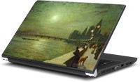 Rangeele Inkers River Bank Painting Vinyl Laptop Decal 15.6   Laptop Accessories  (Rangeele Inkers)