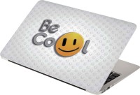 View Anweshas Be Cool Smiley Vinyl Laptop Decal 15.6 Laptop Accessories Price Online(Anweshas)