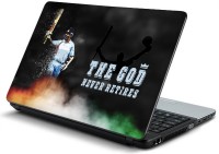 ezyPRNT God Never Retires(Black) LS00000602 Vinyl Laptop Decal 15   Laptop Accessories  (ezyPRNT)
