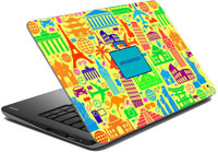 meSleep Abstract Travel - Dharmveer Vinyl Laptop Decal 15.6   Laptop Accessories  (meSleep)