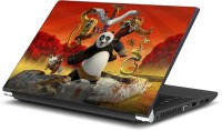 Dadlace Kung fu panda Hurre Vinyl Laptop Decal 17   Laptop Accessories  (Dadlace)