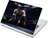 ezyPRNT Heavy Weight Boxing Sports (13 to 13.9 inch) Vinyl Laptop Decal 13   Laptop Accessories  (ezyPRNT)