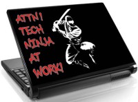Theskinmantra Tech Ninja Vinyl Laptop Decal 15.6   Laptop Accessories  (Theskinmantra)