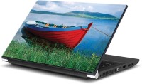 ezyPRNT Boat at Shore (15 to 15.6 inch) Vinyl Laptop Decal 15   Laptop Accessories  (ezyPRNT)