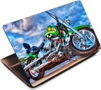 FineArts Colourfull Bike Vinyl Laptop Decal 15.6   Laptop Accessories  (FineArts)