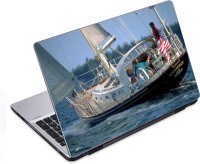 ezyPRNT Travel and Tourism Swinging Yacht (14 to 14.9 inch) Vinyl Laptop Decal 14   Laptop Accessories  (ezyPRNT)