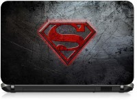 View VI Collections S MAN LOGO RED ON METAL pvc Laptop Decal 15.6 Laptop Accessories Price Online(VI Collections)