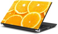ezyPRNT The Orange Slice Pattern (15 to 15.6 inch) Vinyl Laptop Decal 15   Laptop Accessories  (ezyPRNT)