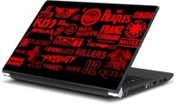 Rangeele Inkers Rock Metal Logos Vinyl Laptop Decal 15.6   Laptop Accessories  (Rangeele Inkers)