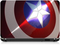 Box 18 Captain America Shield702 Vinyl Laptop Decal 15.6   Laptop Accessories  (Box 18)