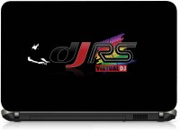 VI Collections DJ RS LOGO IN MUSIC pvc Laptop Decal 15.6   Laptop Accessories  (VI Collections)