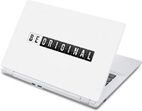 ezyPRNT Be Original Motivation Quote (13 to 13.9 inch) Vinyl Laptop Decal 13   Laptop Accessories  (ezyPRNT)