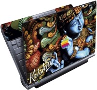 FineArts Lord Krishna Full Panel Vinyl Laptop Decal 15.6   Laptop Accessories  (FineArts)