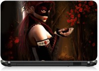 VI Collections ANIMATED GIRL WOODS pvc Laptop Decal 15.6   Laptop Accessories  (VI Collections)