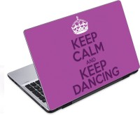 ezyPRNT keep calm dancing (14 inch) Vinyl Laptop Decal 14   Laptop Accessories  (ezyPRNT)