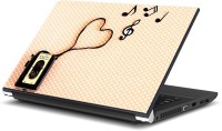 ezyPRNT Beautiful Musical Expressions Music BA (15 to 15.6 inch) Vinyl Laptop Decal 15   Laptop Accessories  (ezyPRNT)
