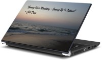 ezyPRNT Growing old is mandatory (15 to 15.6 inch) Vinyl Laptop Decal 15   Laptop Accessories  (ezyPRNT)