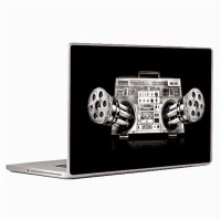 Theskinmantra Music Guns Blazing Skin Laptop Decal 13.3   Laptop Accessories  (Theskinmantra)