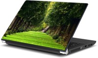 ezyPRNT The Green and Grassy way Nature (15 to 15.6 inch) Vinyl Laptop Decal 15   Laptop Accessories  (ezyPRNT)