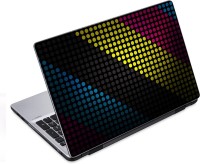 ezyPRNT Multicolor Horizontal Dots Pattern (14 to 14.9 inch) Vinyl Laptop Decal 14   Laptop Accessories  (ezyPRNT)