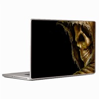 Theskinmantra Hidden Skull Laptop Decal 14.1   Laptop Accessories  (Theskinmantra)