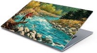 View Lovely Collection WaterFlow Painting Vinyl Laptop Decal 15.6 Laptop Accessories Price Online(Lovely Collection)