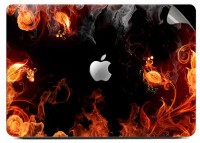 Swagsutra Fire Flower Vinyl Laptop Decal 15   Laptop Accessories  (Swagsutra)